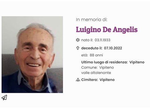 De Angelis Luigino