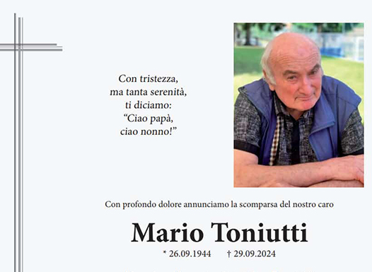 Toniutti Mario